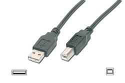 KABEL USB A-B propojovací 1m